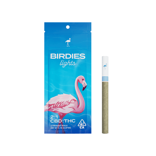 Photograph of product: Lights Mild  2:1 CBD:TH-oui - 3pk - 2.1g - 