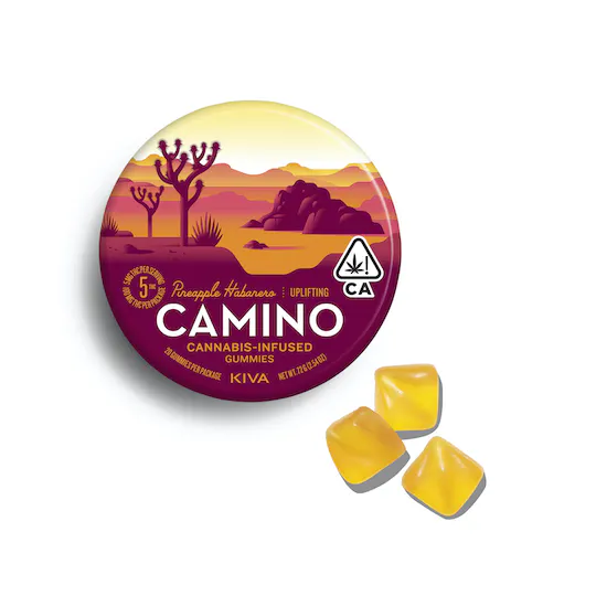 Photograph of product: Camino | Gummies 100mg | Pineapple Habanero