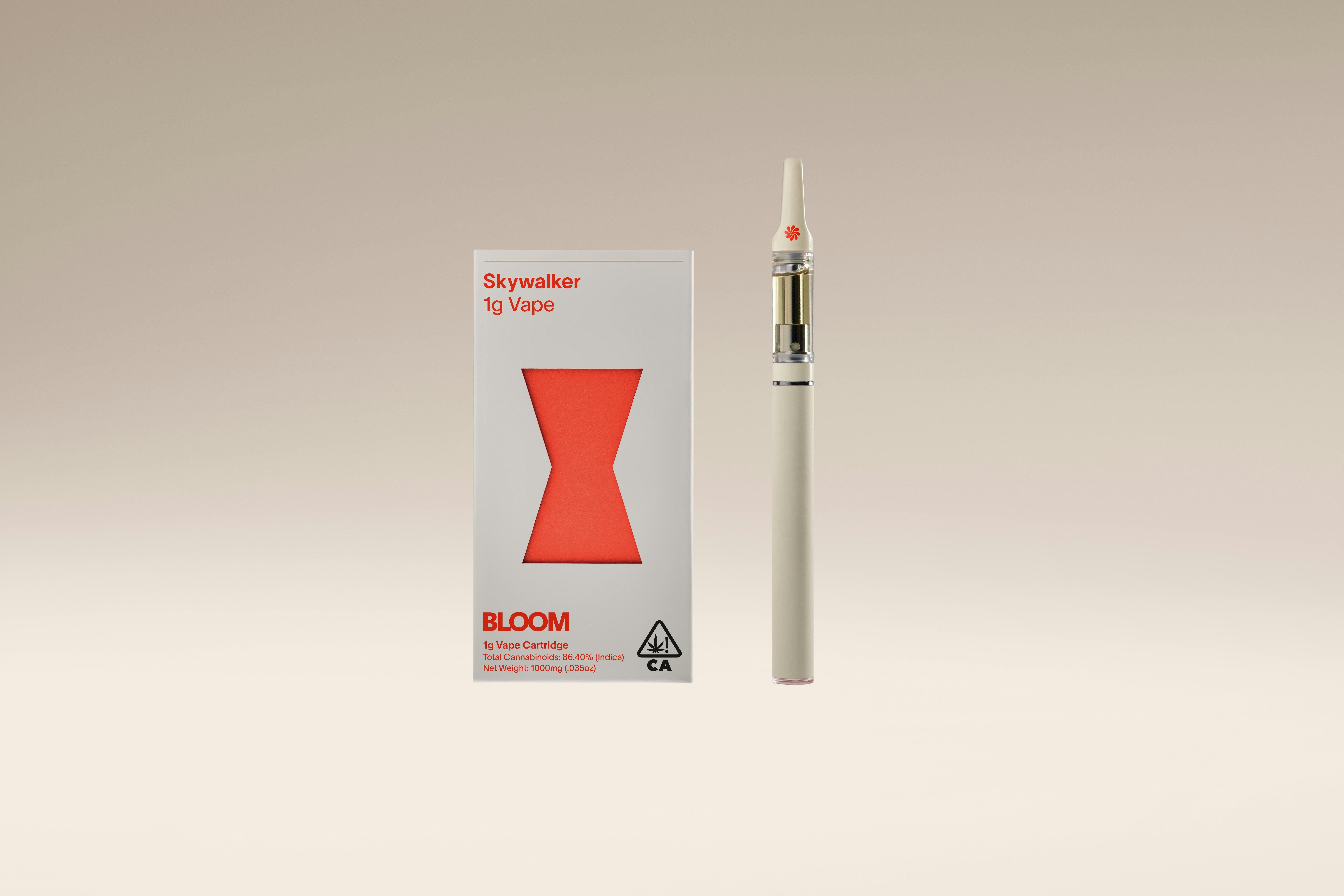 Photograph of product: Bloom - Skywalker - Vape Cart - 1.0g