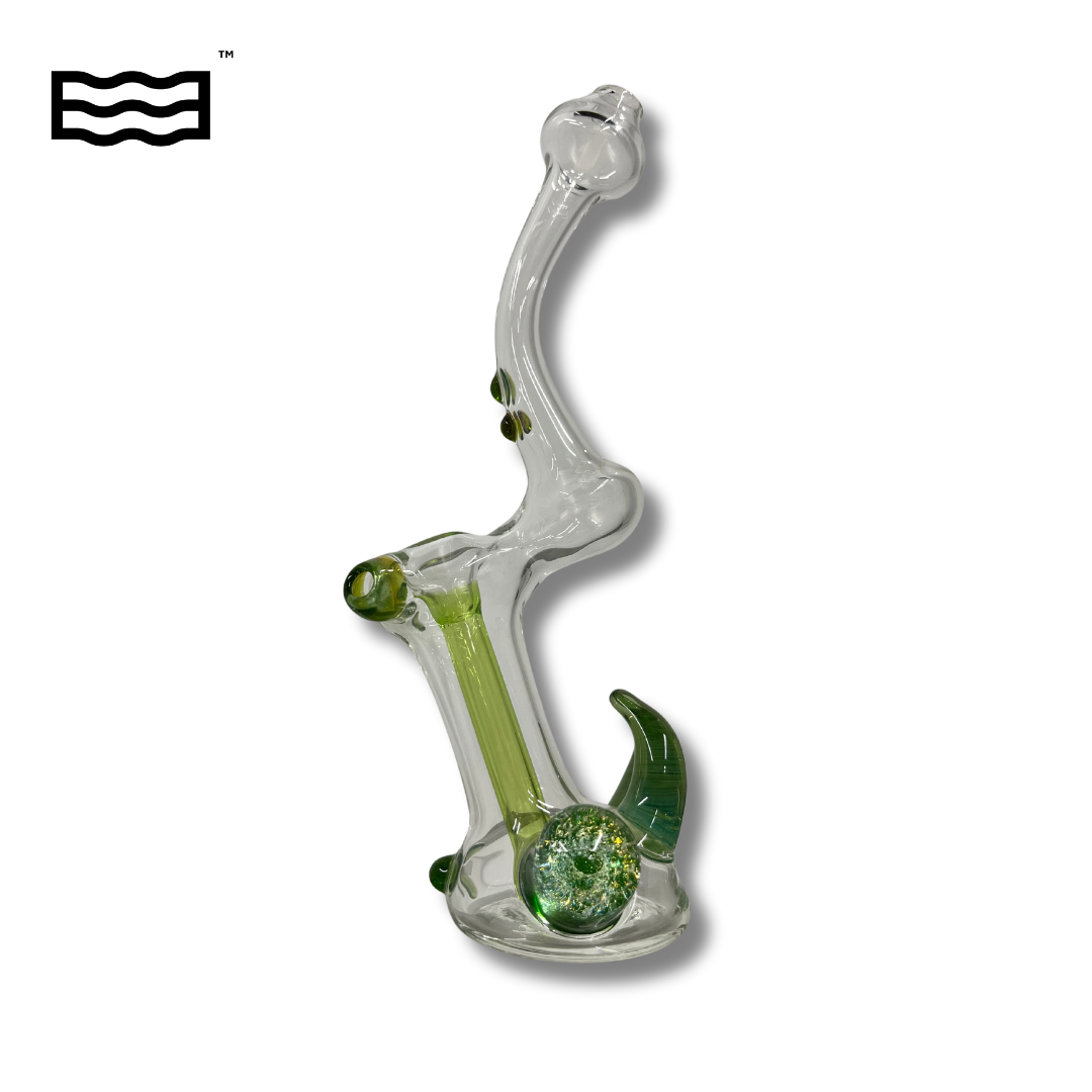 Photograph of product: Horned Bubbler Green
