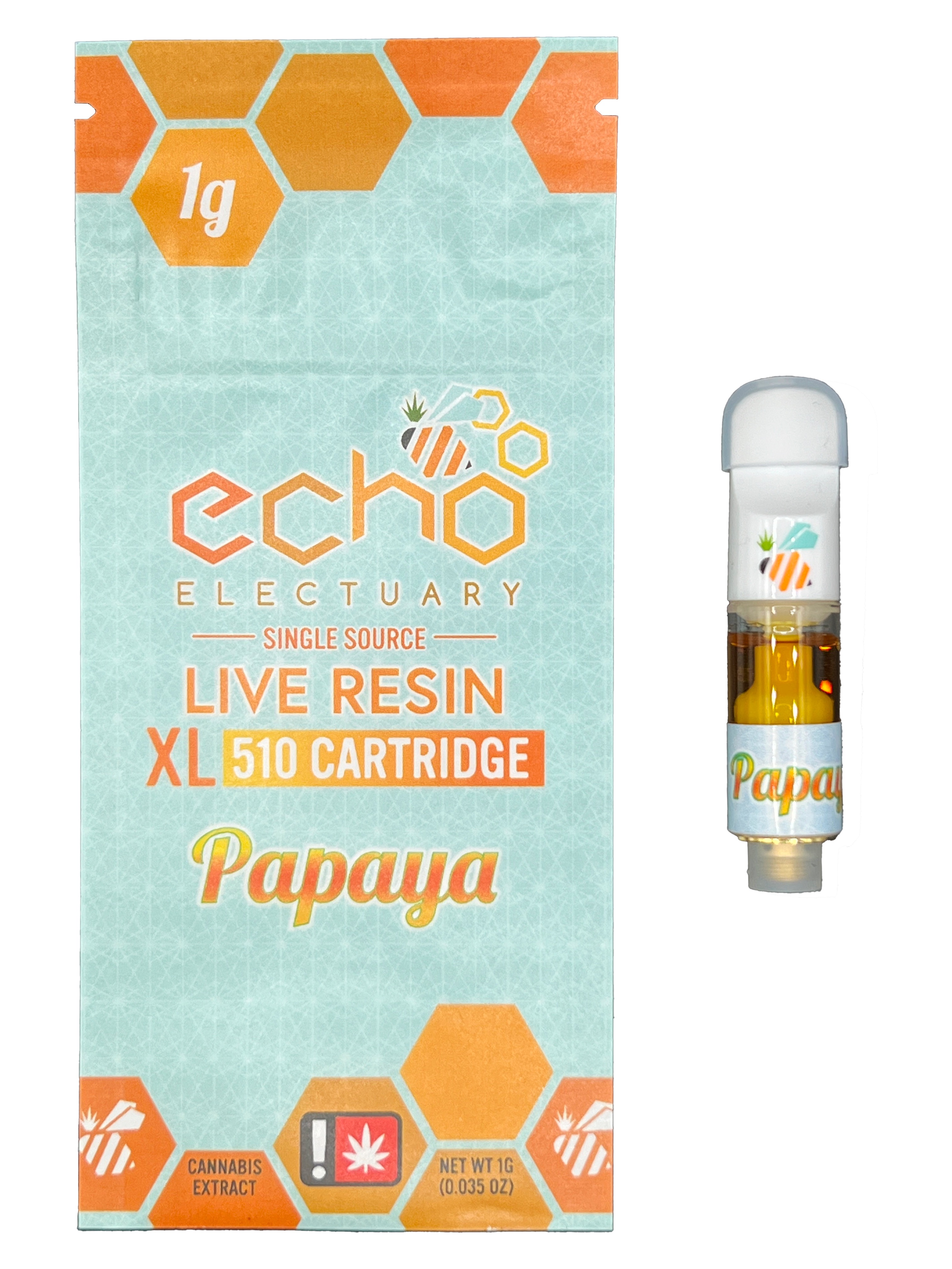 Photograph of product: Papaya Live Nectar XL Cartridge