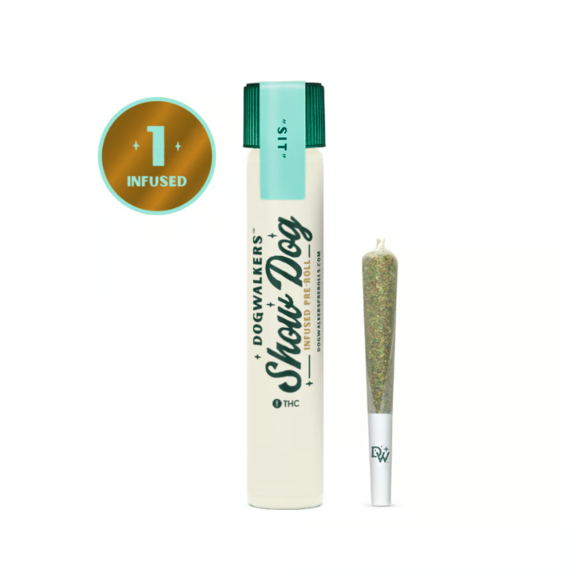 Photograph of product: Show Dog Infused OMG x Animal Face Pre-Roll 1g
