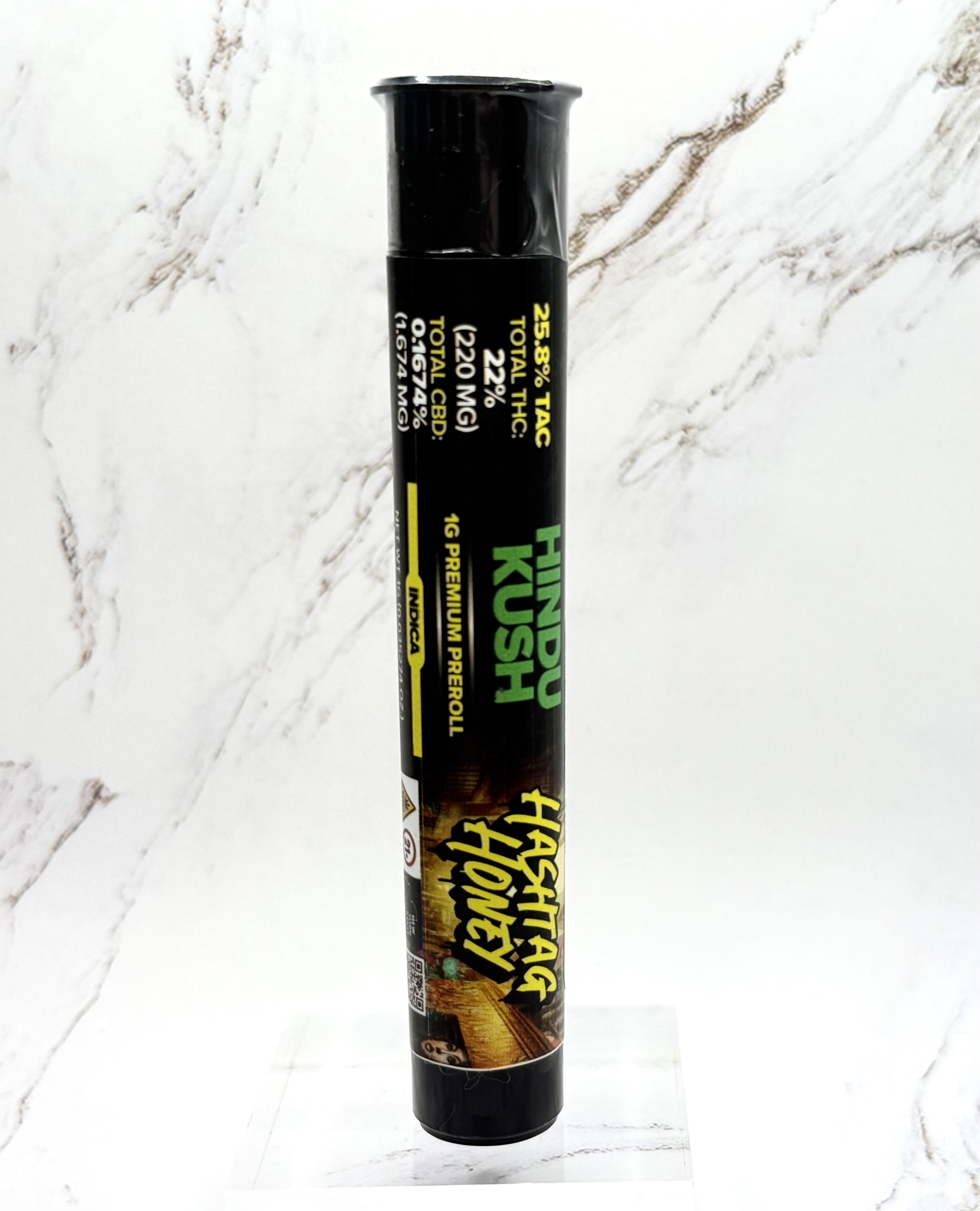 Photograph of product: au chocolattag Honey- Hindu Kush - Pre Roll