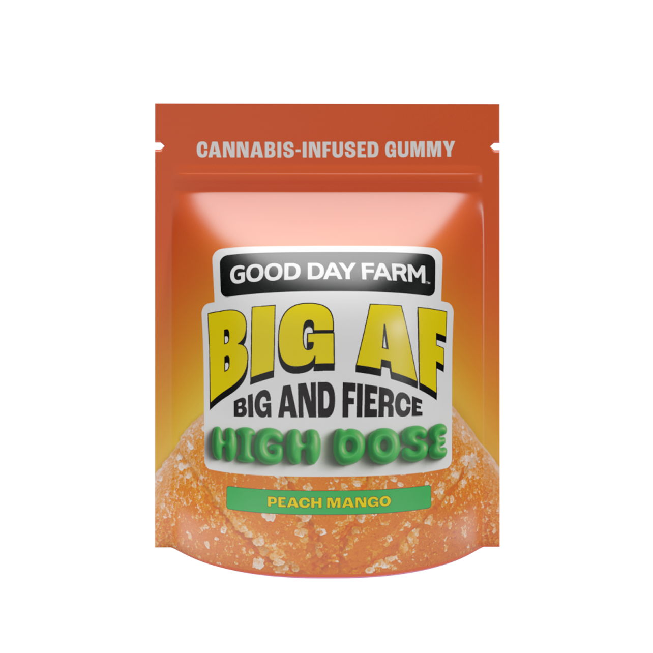 Photograph of product: PEACH MANGO | HIGH DOSE GUMMY