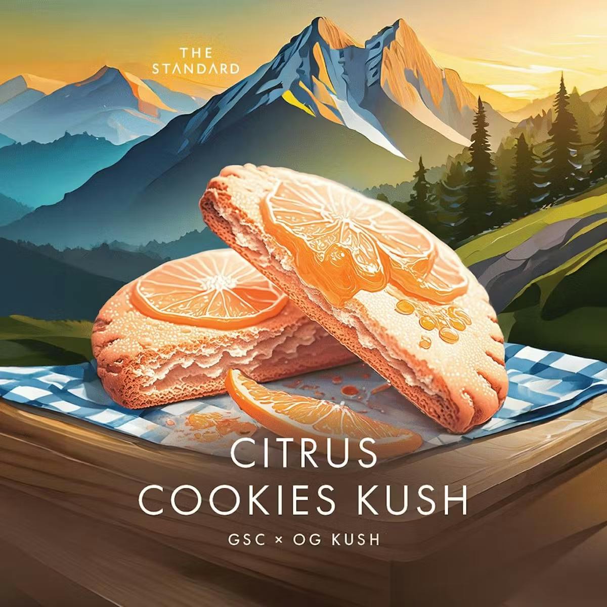 Photograph of product: Citrus Cookies Kush Mini Budz | 14.15g - 