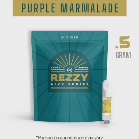 Photograph of product: Vape Disposable | Live Resin | Purple Marmalade