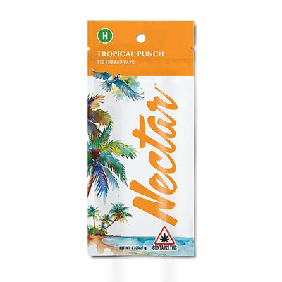 Photograph of product: 1g Tropical Punch Distillate Cartridge | TAX INCLUDED