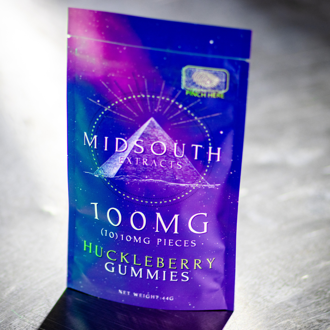 Photograph of product: MSE | 400mg | Huckleberry | Gummies