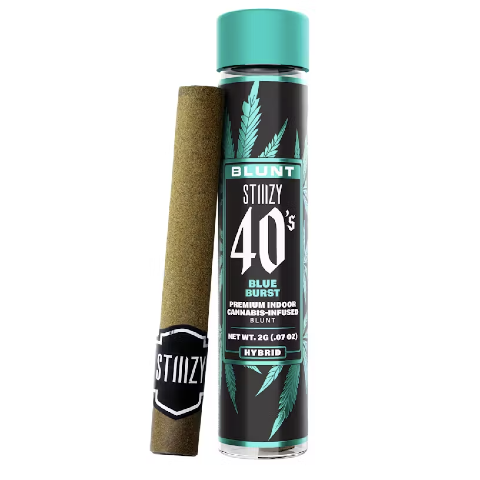 Photograph of product: 40's Infused Blunt 2g - Blue Burst (H)