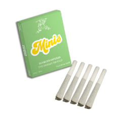 Photograph of product: Blue Dream (SH) Lobo | Mini Infused 5 Pack Pre-Rolls (2.5g)