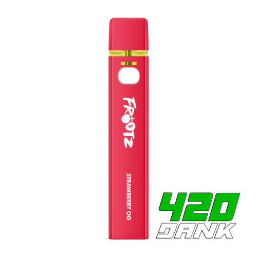 Photograph of product: Frootz - Disposable Vape - Pineapple Punch