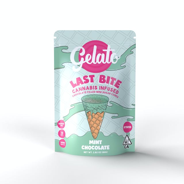 Photograph of product: Last Bite | Mint Chocolate | 100mg