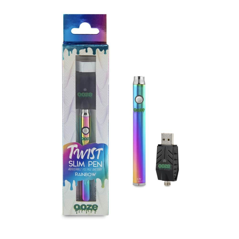 Photograph of product: Slim Twist 510 Battery | Ruby Red