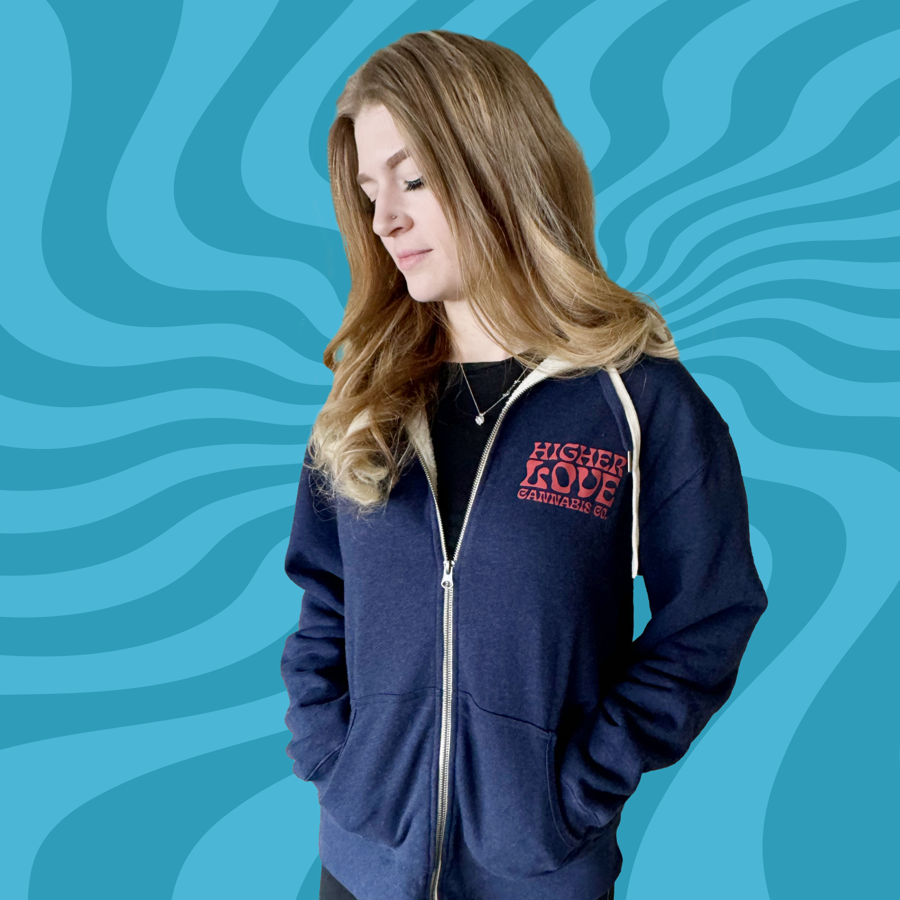 Photograph of product: Gnome - Sherpa Lined - Zip up Hoodie (3XL)