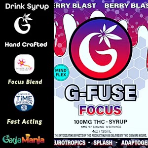 Photograph of product: Syrup | G-Fuse | Focus Berry Blast