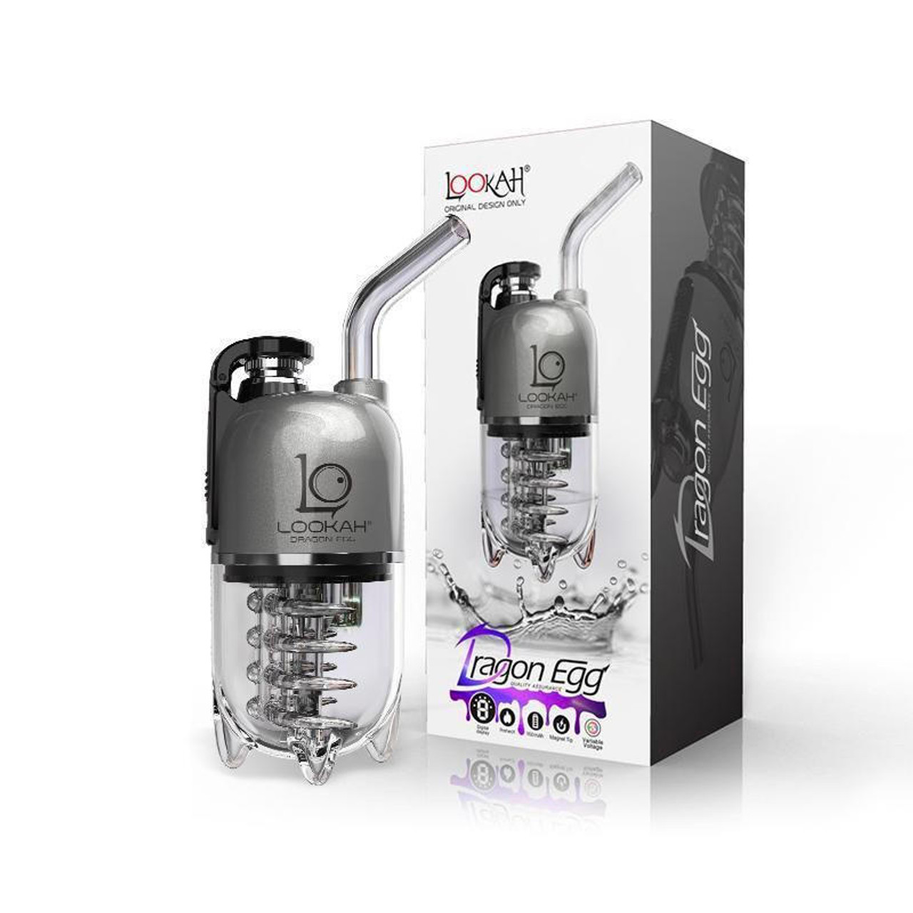 Photograph of product: Lookah - Dragon Egg rig (Grey)