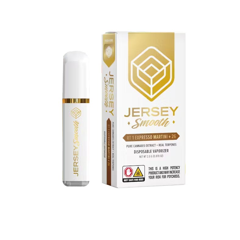 Photograph of product: Jersey Smooth | Route 1 Expresso Martini | Disposable | 2g