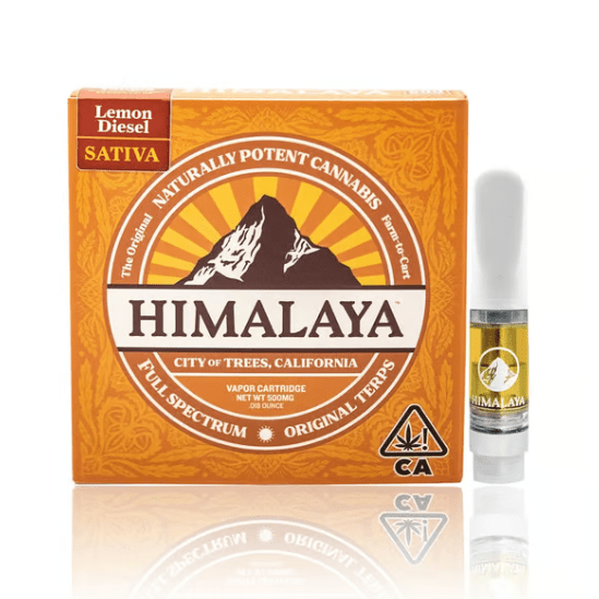 Photograph of product: Himalaya Cartridge Lemon Diesel 1g - 
