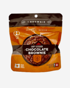 Photograph of product: Brownie - Hapy Kitchen - 100mg Chocolate Brownie