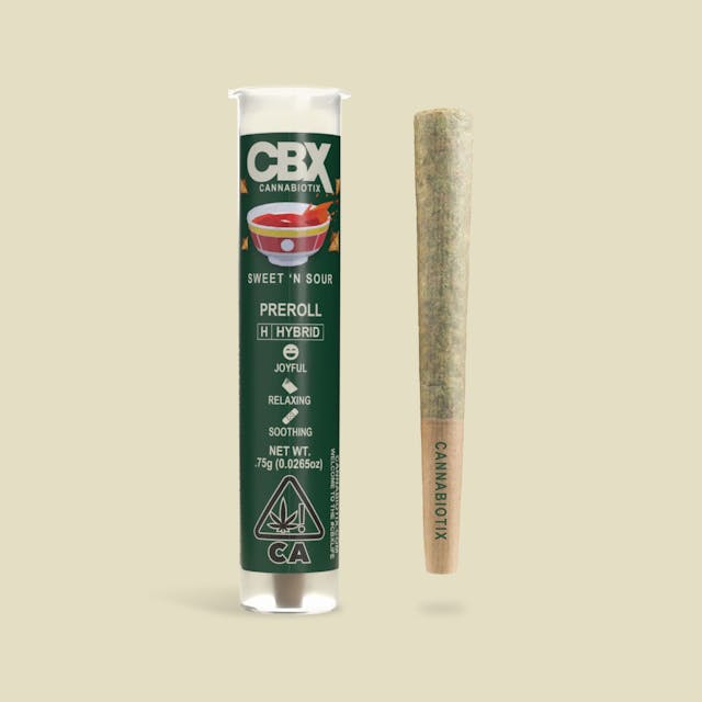Photograph of product: Sweet 'N Sour | .75g Preroll - 