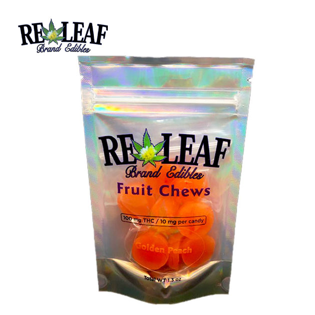 Photograph of product: Fruit Chews 100mg | Watermelon