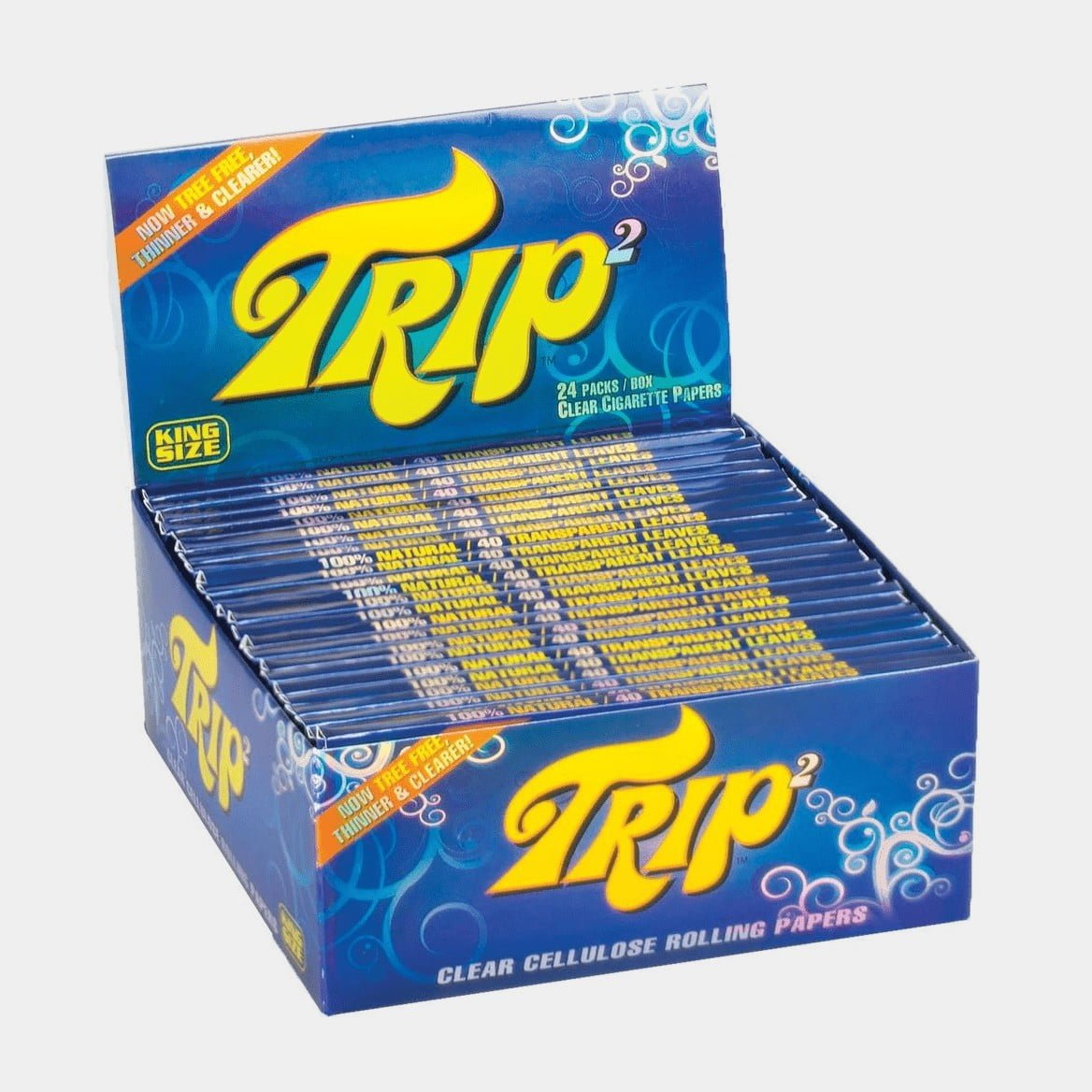 Photograph of product: Trip Clear King Size Rolling Papers