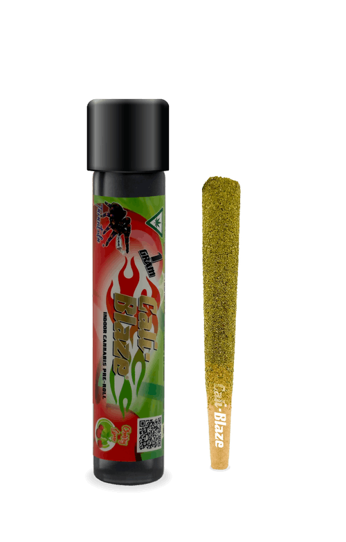 Photograph of product: Cali Blaze - Cherry Cola Tarantula - 1g Infused Pre-Roll