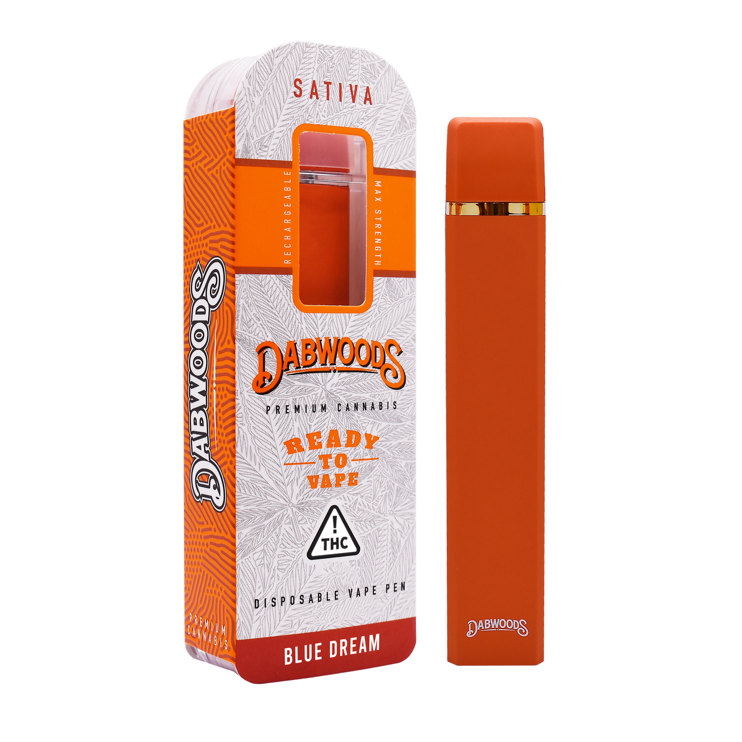 Photograph of product: Dabwoods Trainwreck (H) Disposable 0.8g