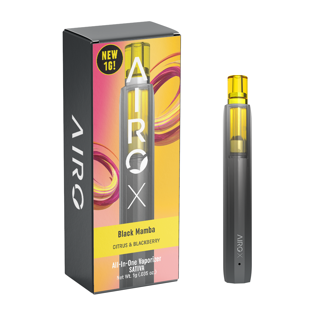 Photograph of product: Airo | Black Mamba | Disposable Vape | 1g