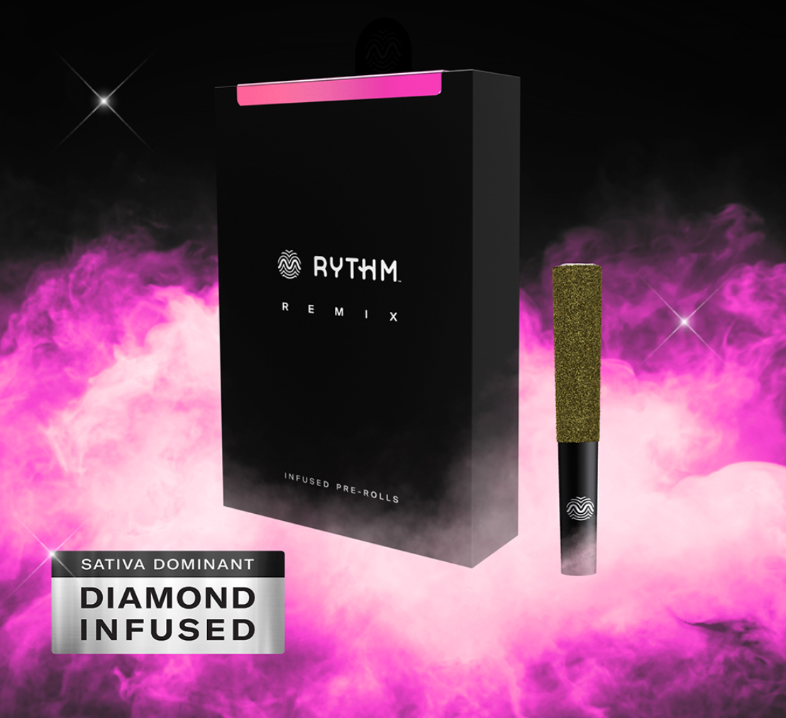 Photograph of product: Rythm Mai Tai Infused Pre-Rolls | 5pk