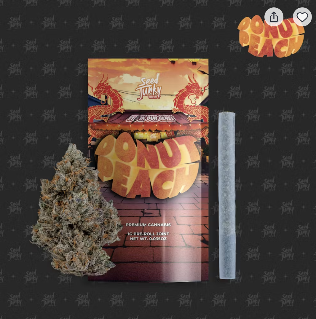 Photograph of product: DONUT PEACH