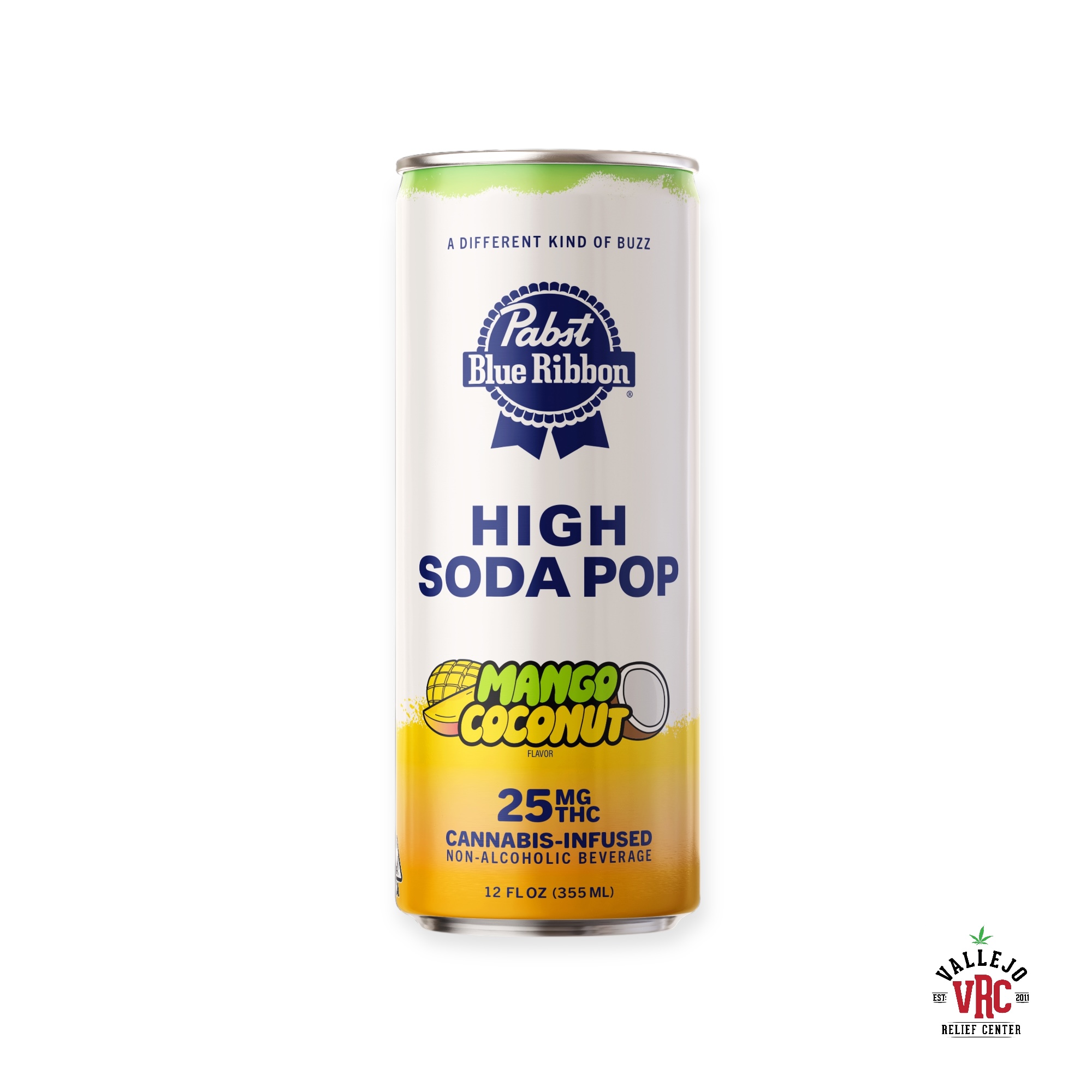 Photograph of product: HIGH SODA MANGO COCONUT 25MG