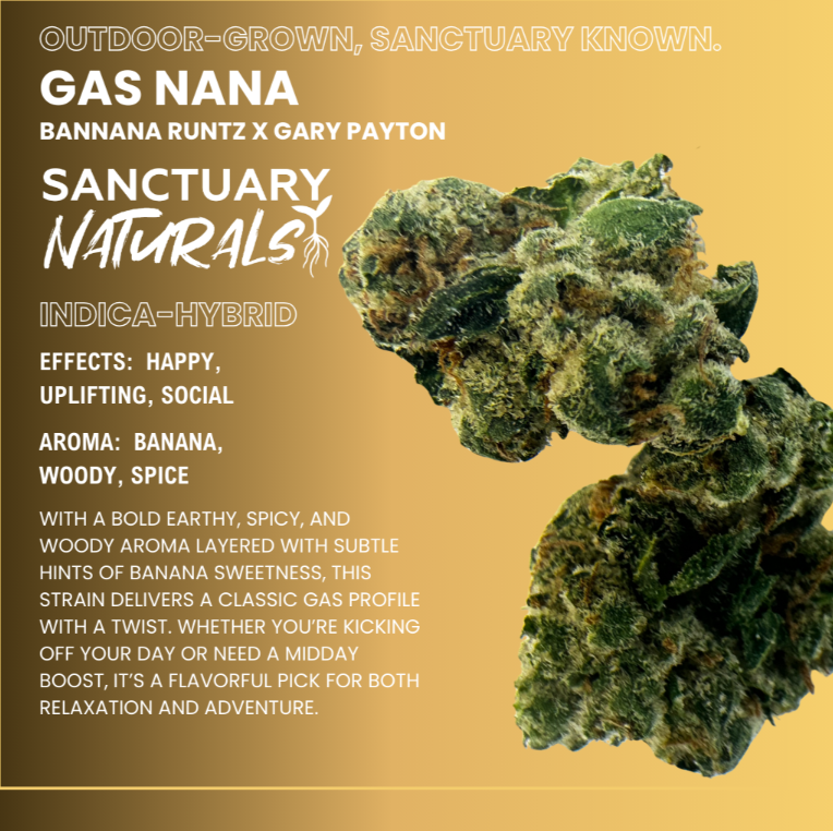 Photograph of product: Sanctuary Naturals Gas Na. | 3.5g