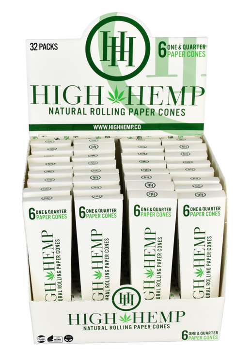Photograph of product: High Hemp Cones 1-1/4 6Pk
