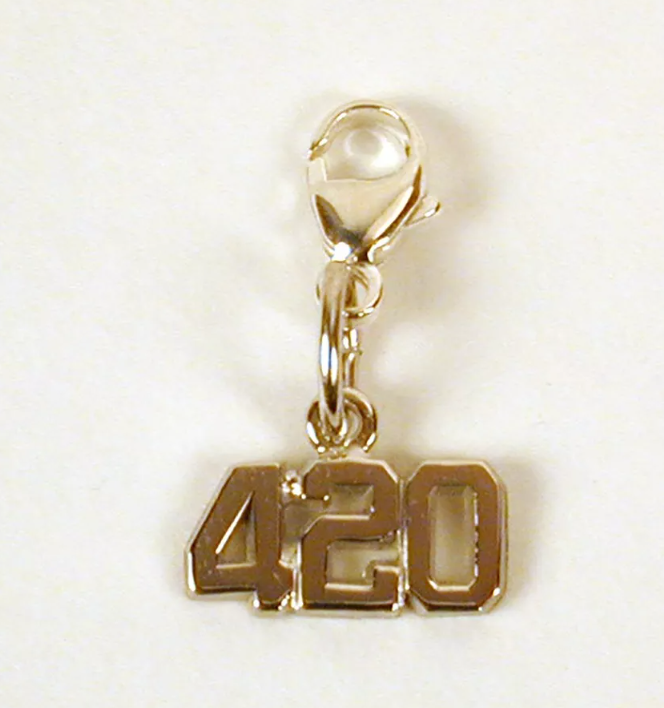 Photograph of product: Oui'd 420 Charm | Sterling Silver Oui'd