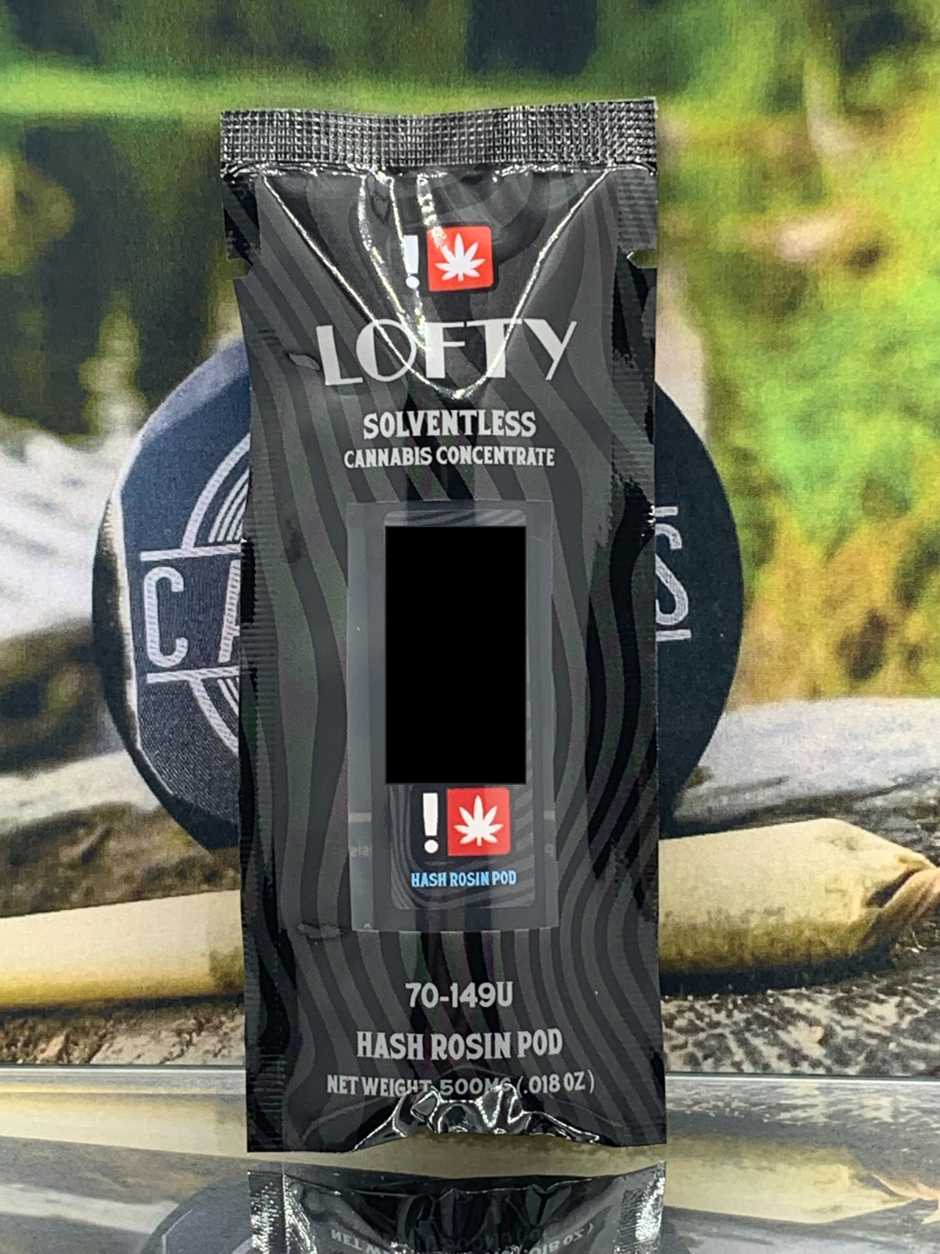 Photograph of product: Live Rosin | AIO | Bananchee | 0.5g