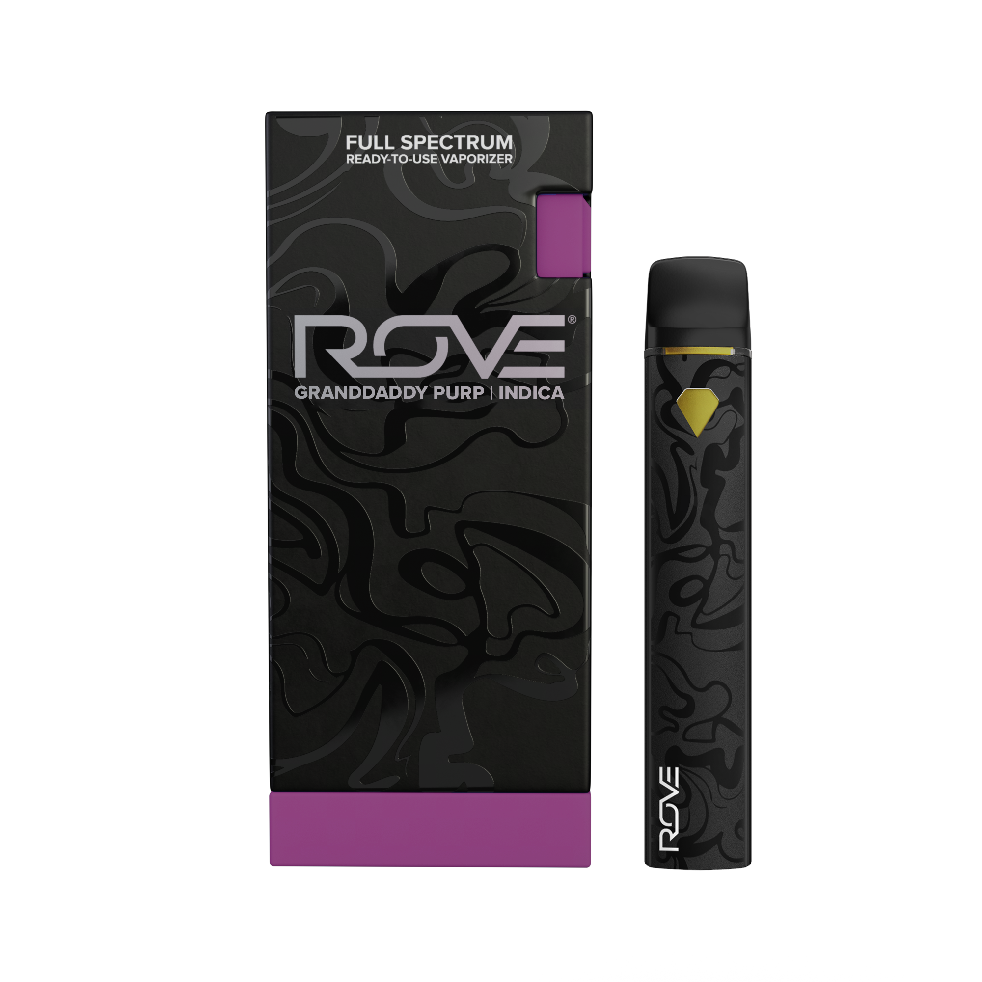Photograph of product: All-In-One - Live Resin Diamonds Vape - Granddaddy Purp - 1g