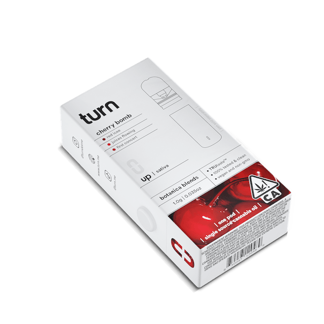 Photograph of product: cherry bomb (oui'd) / botanica blends / 1g pod - 