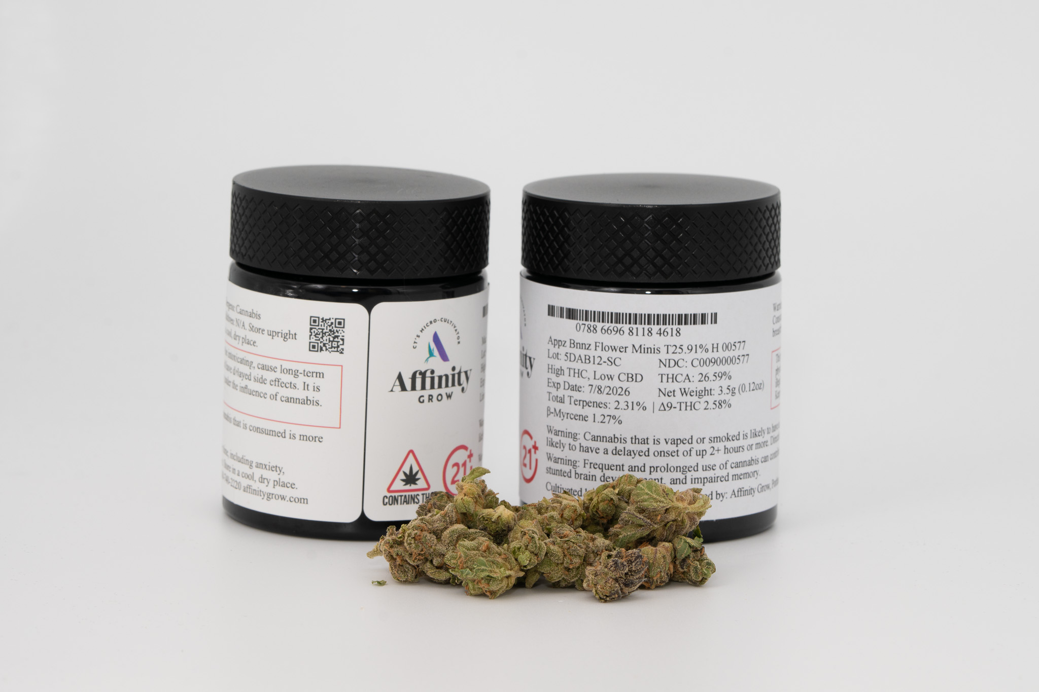 Photograph of product: Appz Bnnz Flower Minis 3.5g (H) 00577