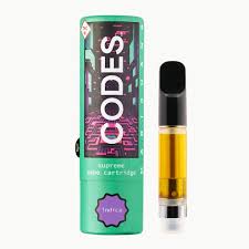 Photograph of product: Codes | Distillate Vape | Grape Gas 1g