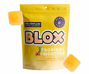 Photograph of product: BLOX - Tropical Smoothie Gummies 10pk - 100mg