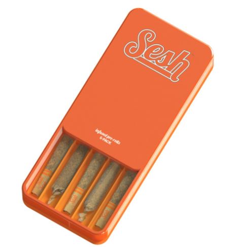 Photograph of product: Sesh 5pk: Pre-Rolls .75 each