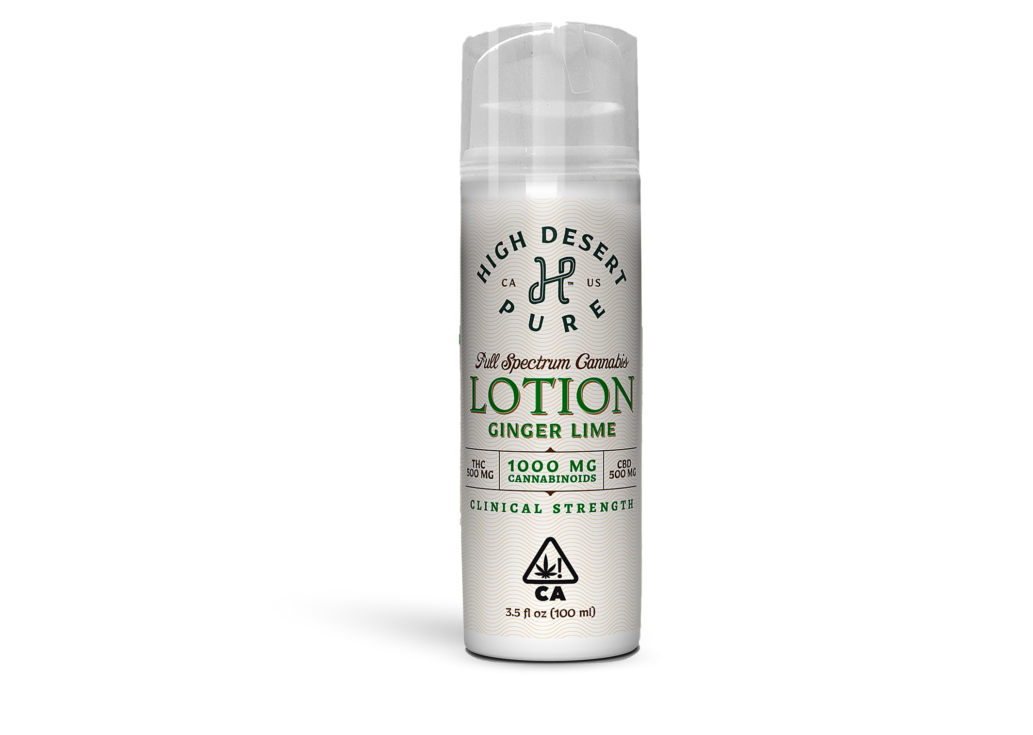 Photograph of product: Ginger Lime 1:1 Lotion | 1000mg