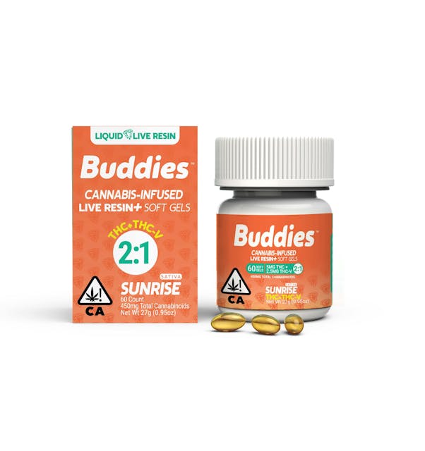 Photograph of product: TH-oui/TH-ouiV 2:1 Sunrise Gel Capsules - 60 ct