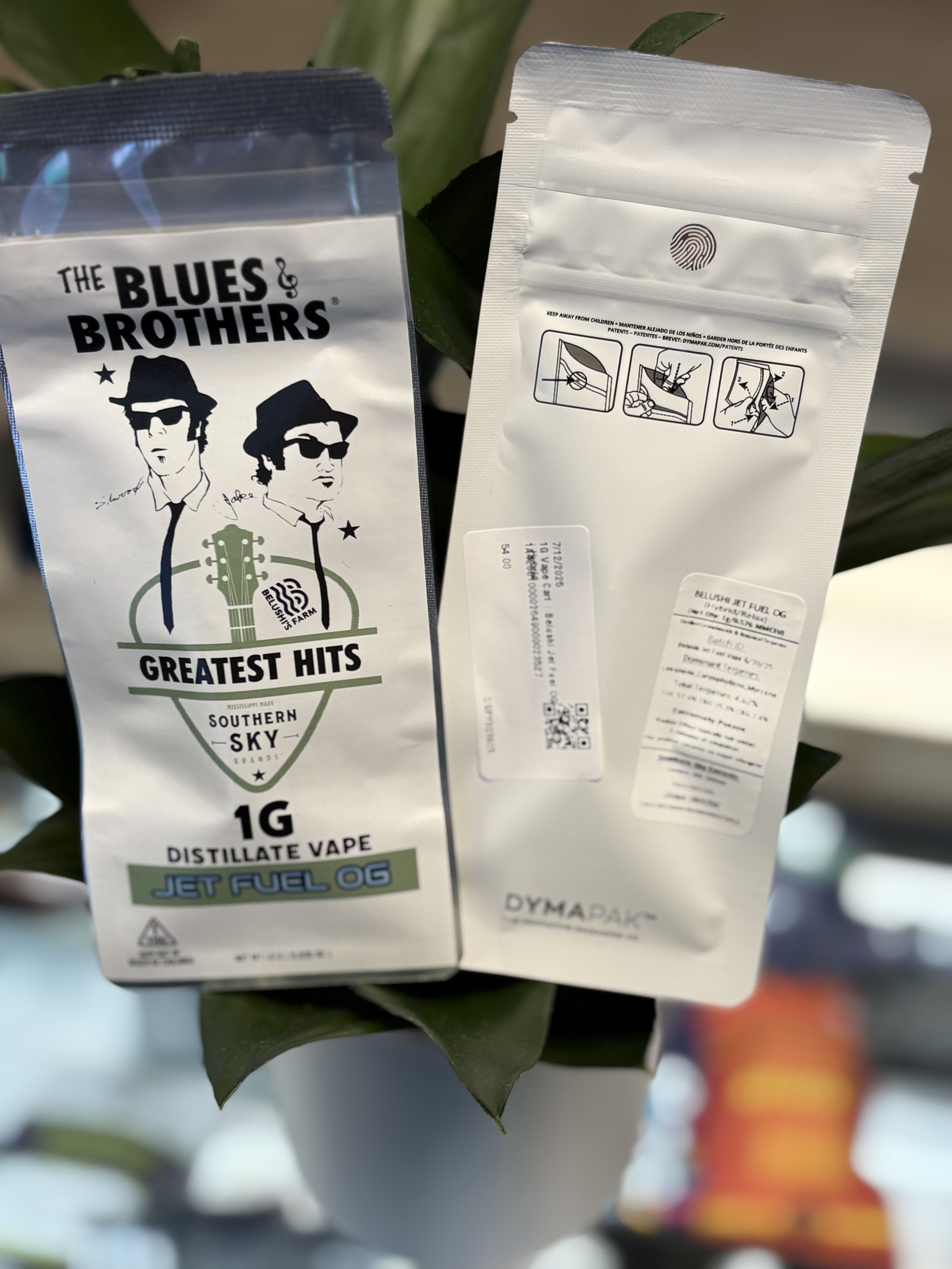Photograph of product: 1G Vape Cart | Belushi Jet Fuel OG | Hybrid