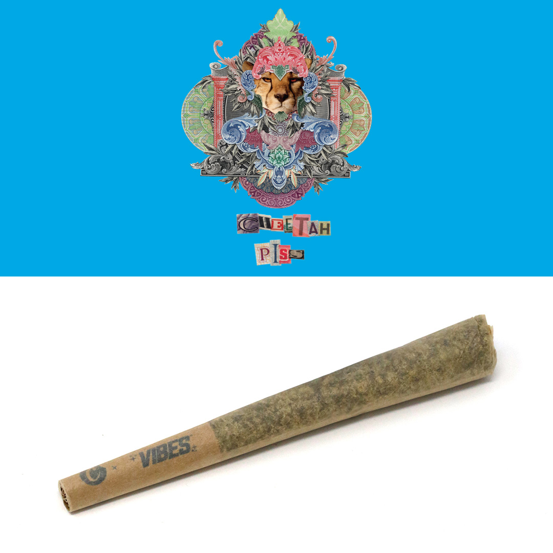 Photograph of product: Cookies Single Full Flower PreRoll - Cheetah Piss