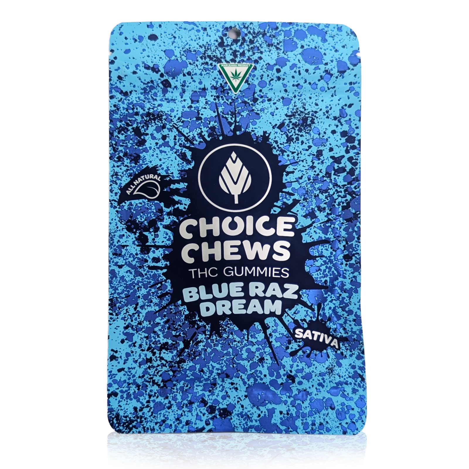 Photograph of product: BLUE RAZ DREAM - 100MG TH-oui