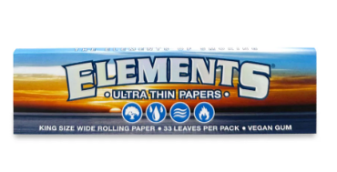 Photograph of product: Elements   Ultra Thin King Size Papers