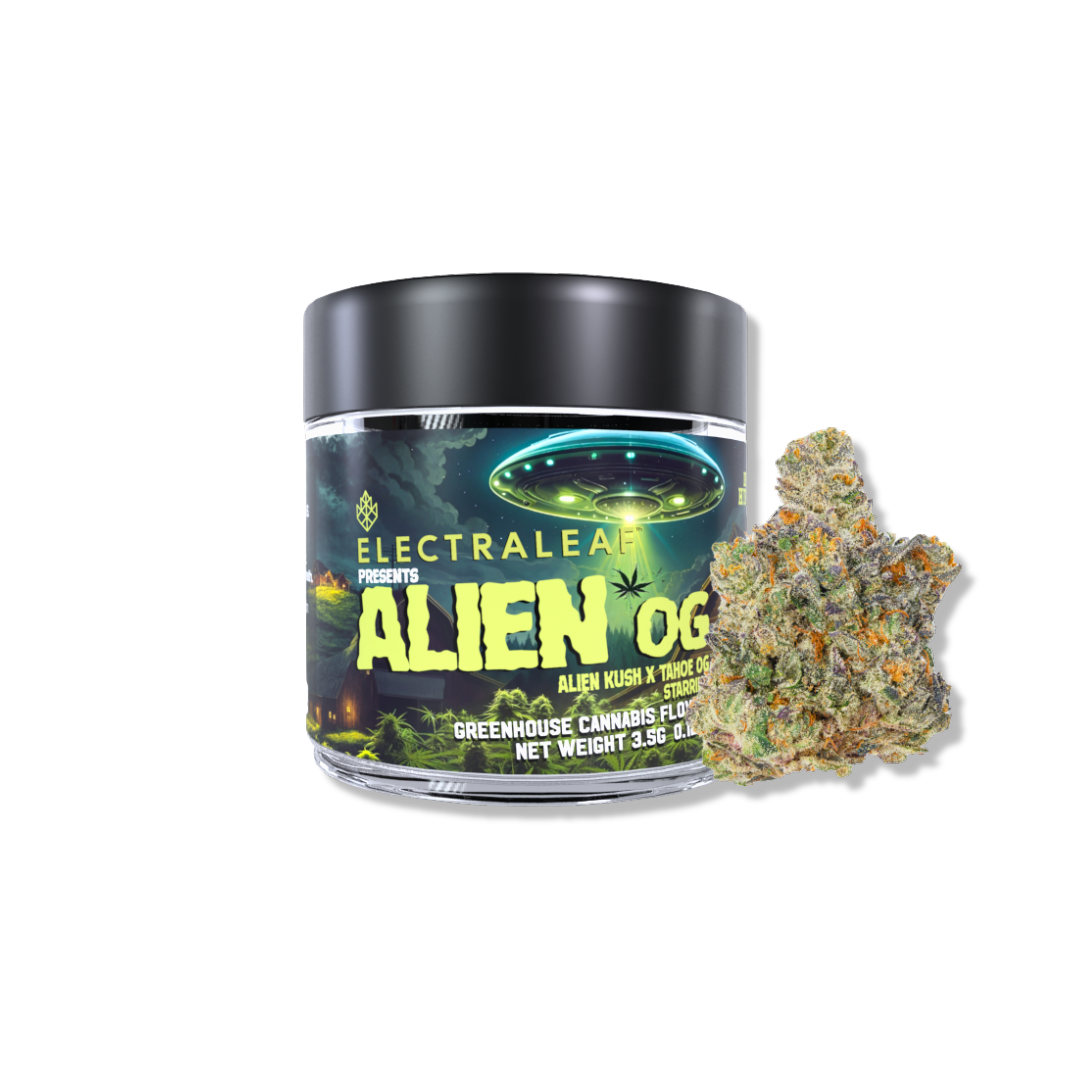 Photograph of product: Electraleaf - Alien OG - 3.5g