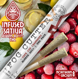 Photograph of product: Cape Cod Cranberry -  0.5G 2PK  Infused Hydro Pre roll (TAX INCLUDED)